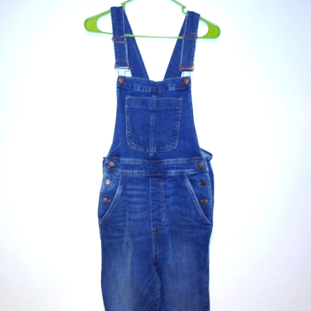 J. Crew Dark Blue Denim Women's Overalls